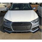 Audi A4 B9 2015–2024 Frontkofanger-lipspoiler Lip V5 (til S-Line Sedan 2015-2019, carbon) foto 4