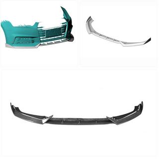 Frontkofanger-lipspoiler Lip V5 (til S-Line Sedan 2015-2019, carbon) foto 2