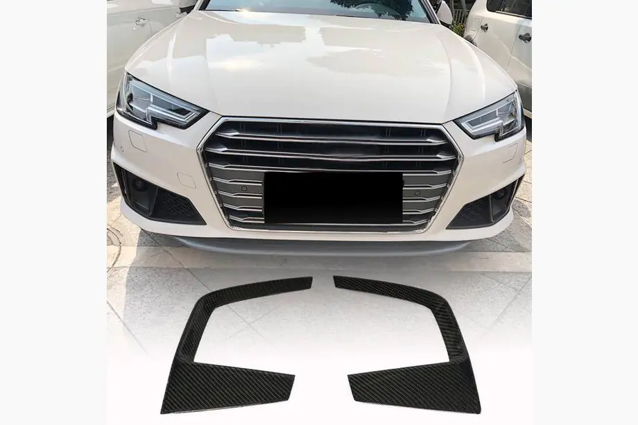Audi A4 B9 2015–2024 Tågelygteafdækninger V3 (til S-Line Sedan 2015-2019, carbon) Image