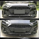 Audi A4 B9 2015–2024 Frontlæbe til kofanger Lip V2 (til S-Line Sedan 2019-2024, carbon) foto 4