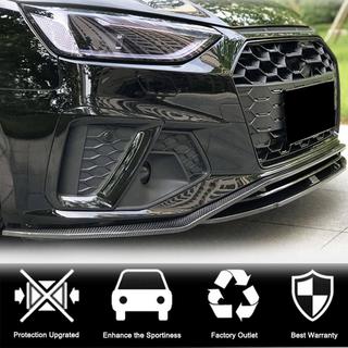 Frontlæbe til kofanger Lip V2 (til S-Line Sedan 2019-2024, carbon) foto 3