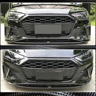 Frontlæbe til kofanger Lip V2 (til S-Line Sedan 2019-2024, carbon) foto 4