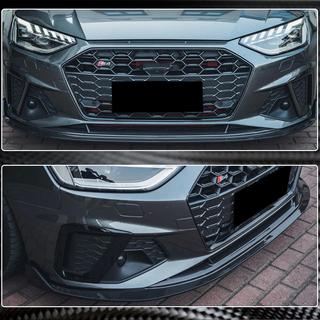 Frontlæbe til forreste kofanger Lip V1 (til S-Line Sedan 2019-2024, carbon) foto 4