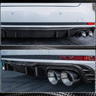 Audi A4 B9 2015–2024 Bagkofanger-diffuser V2 (til S-Line Sedan 2015-2019, carbon) foto 4