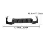 Audi A5 2016–2025 Bagkofangerdiffuser V2 (til S-Line 2021-2025, carbon) foto 3