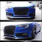 Audi A5 2007–2015 Frontspoiler-lip til forreste kofanger Lip V1 (til S-Line 2012-2015, carbon) foto 4