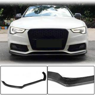 Frontspoiler-lip til forreste kofanger Lip V1 (til S-Line 2012-2015, carbon) Audi A5 2007–2015 foto 1