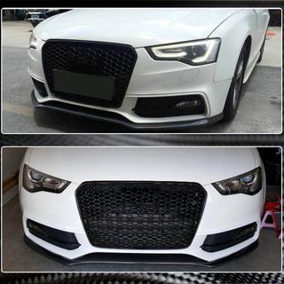 Frontspoiler-lip til forreste kofanger Lip V1 (til S-Line 2012-2015, carbon) Audi A5 2007–2015 foto 3