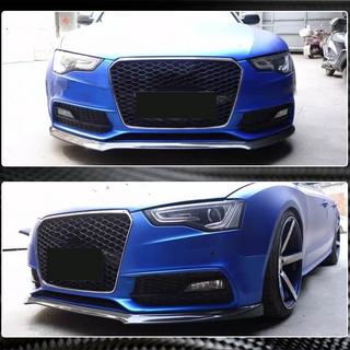 Frontspoiler-lip til forreste kofanger Lip V1 (til S-Line 2012-2015, carbon) Audi A5 2007–2015 foto 4