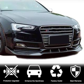 Frontlæbe til kofanger Lip V3 (til S-Line 2012-2015, carbon) Audi A5 2007–2015 foto 2
