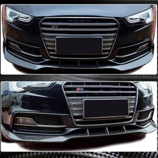 Frontlæbe til kofanger Lip V3 (til S-Line 2012-2015, carbon) Audi A5 2007–2015 foto 3