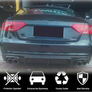 Bagkofanger-diffuser V3 (til S-Line 2012-2015, carbon) Audi A5 2007–2015 foto 2