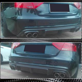 Bagkofanger-diffuser V3 (til S-Line 2012-2015, carbon) Audi A5 2007–2015 foto 3