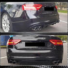 Audi A5 2007–2015 Bagkofanger diffuser V2 (til S-Line 2012-2015, carbon) foto 4