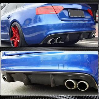 Bagkofangerdiffuser V1 (til S-Line 2012-2015, Carbon) Audi A5 2007–2015 foto 4