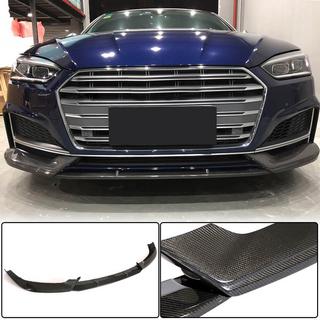 Front kofanger-lip (til S-Line coupé/cabriolet 2016-2020, carbon) foto 2