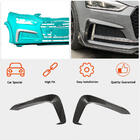 Audi A5 2016–2025 Frontkofanger-lip Flap V1 (til S-Line 2016-2020, carbon) foto 3