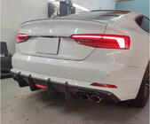 Audi A5 2016–2025 Bagkofanger-diffuser V1 (til S-Line 2016-2020, carbon) foto 2
