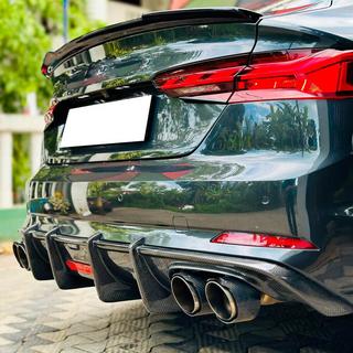 Bagkofanger-diffuser V1 (til S-Line 2016-2020, carbon) foto 3