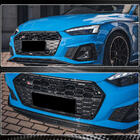Audi A5 2016–2025 Front bumper læbe Lip V1 (til S-Line 2021-2025, carbon) foto 5