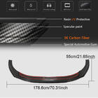 Audi A5 2016–2025 Front bumper læbe Lip V1 (til S-Line 2021-2025, carbon) foto 6