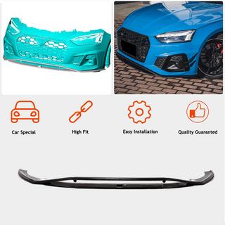 Front bumper læbe Lip V1 (til S-Line 2021-2025, carbon) foto 2