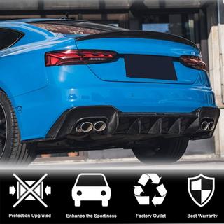 Bagkofanger-diffuser V1 (til S-Line 2021-2025, carbon) foto 3