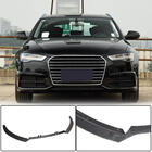 Audi A6 C7 2011–2017 Frontkofanger lip-tilsats i carbon V2 (til S-Line 2014-2018) foto 1