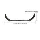 Audi A6 C7 2011–2017 Frontkofanger lip-tilsats i carbon V2 (til S-Line 2014-2018) foto 5