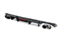Audi A6 C7 2011–2017 Bagkofanger diffuser i carbon (til S-Line 2014-2018) foto 3