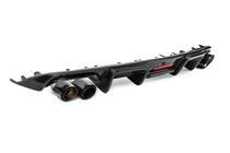 Audi A6 C7 2011–2017 Bagkofanger diffuser i carbon (til S-Line 2014-2018) foto 5