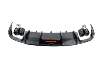 Audi A6 C7 2011–2017 Bagkofanger diffuser i carbon (til S-Line 2014-2018) foto 9