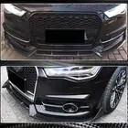 Audi A6 C7 2011–2017 Frontkofanger-læbe Lip Carbon V1 (til S-Line 2014-2018) foto 3