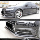 Audi A6 C7 2011–2017 Front bumperlæbe Carbon V3 (til S-Line 2014-2018) foto 3
