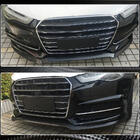 Audi A6 C7 2011–2017 Front bumperlæbe Carbon V3 (til S-Line 2014-2018) foto 4