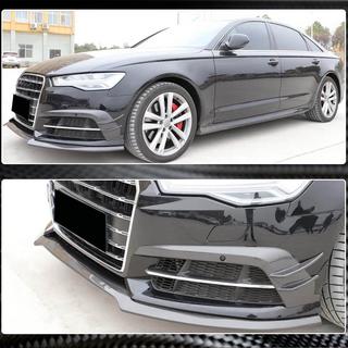 Front bumperlæbe Carbon V3 (til S-Line 2014-2018) foto 3