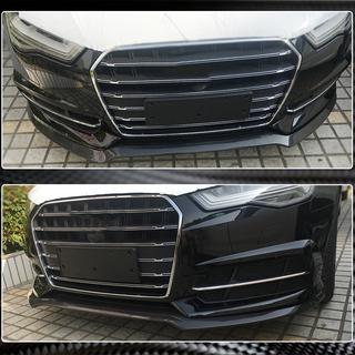 Front bumperlæbe Carbon V3 (til S-Line 2014-2018) foto 4