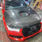 Audi A7 2010–2018 Motorhjelm (S7, 2014-2018, Carbon) foto 1