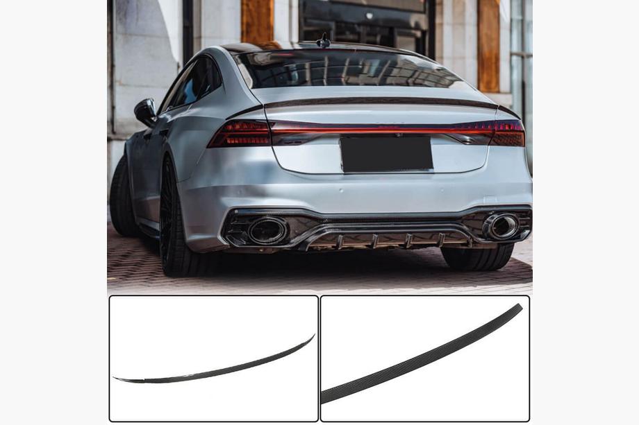 Audi A7 2018– Spoiler V1 (kulfiber) Foto 1