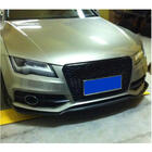Audi A7 2010–2018 Frontlæbe spoiler til forreste kofanger Lip V1 (til S-Line, 2010-2014, carbon) foto 3