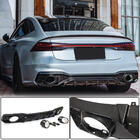 Audi A7 2018– Bagkofanger-diffuser med udstødningsenderør (til S-Line 2018-2022, dry carbon) foto 1