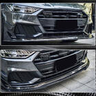 Audi A7 2018– Frontspoiler læbe til forreste kofanger Lip (til S-Line 2018-2022, carbon) foto 4