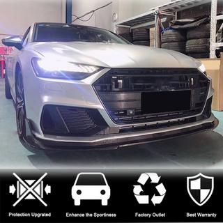 Frontspoiler læbe til forreste kofanger Lip (til S-Line 2018-2022, carbon) foto 2