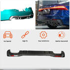 Audi A7 2018– Bagkofanger-diffuser (til S-Line 2018-2022, carbon) foto 2