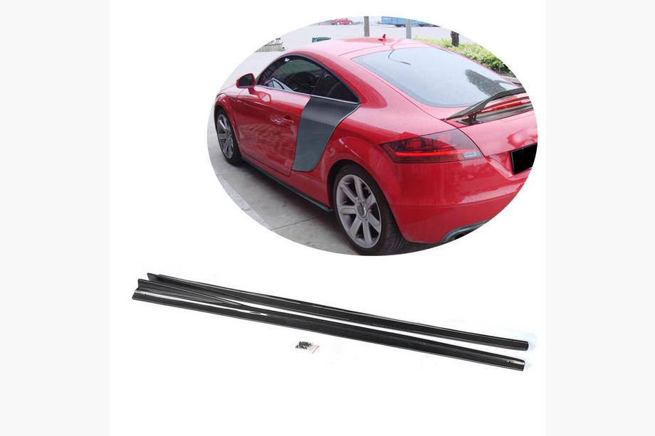 Audi TT 2006–2014 Sideskørter V1 (Carbon) Image