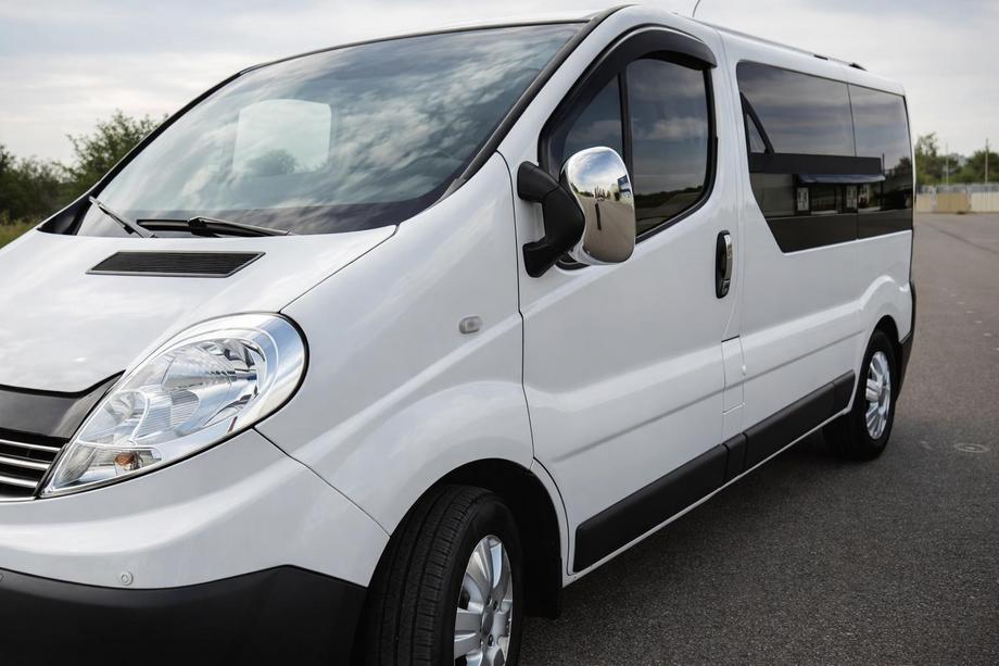 Renault Trafic 2001–2015 Krom spejldæksler (2 stk.) Forkromet plast Image