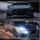 Audi TT 2014–2023 Frontbamber-læbespoiler Lip (til RS, 2016-2019, carbon) foto 5