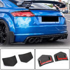 Audi TT 2014–2023 Flap-indsatser til bagkofanger (til S-line/TTS/TTRS, 2014-2019, Kulfiber) foto 1