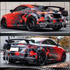 Audi TT 2014–2023 Flap-indsatser til bagkofanger (til S-line/TTS/TTRS, 2014-2019, Kulfiber) foto 4