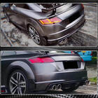 Audi TT 2014–2023 Flap-indsatser til bagkofanger (til S-line/TTS/TTRS, 2014-2019, Kulfiber) foto 5